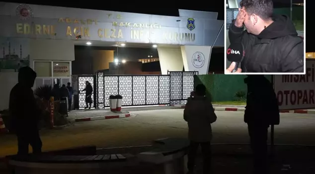 إديرني، بعد 12 عامًا من الإفراج، سكب السجين دموع الفرح.