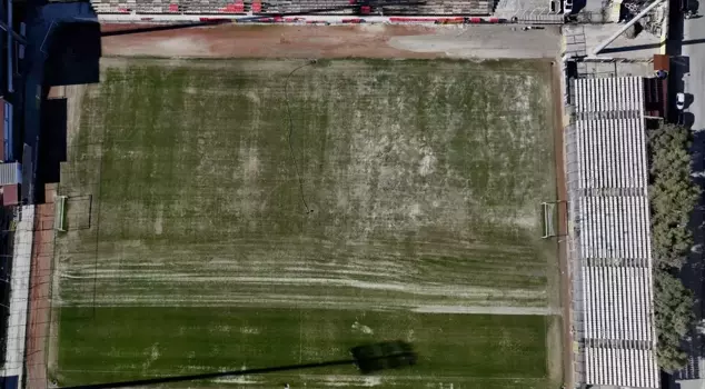 The stadium where the Fethiyespor-Galatasaray match will be played drove the fans crazy.