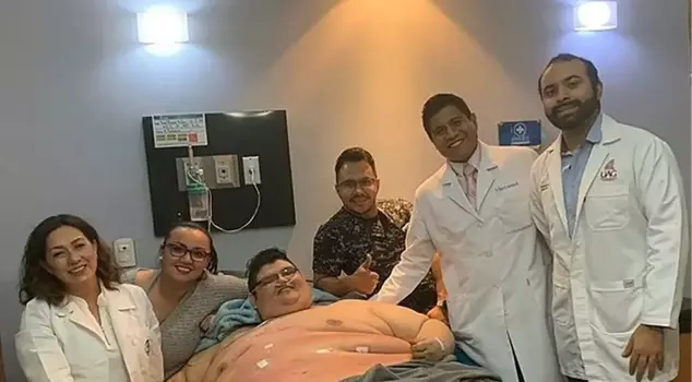 The world's heaviest person has passed away.