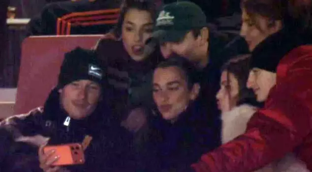 Dua Lipa made a splash at the match she attended.