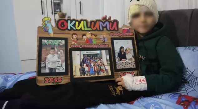 The 10-year-old Amir, who was found buried in Hatay, has regained his health.