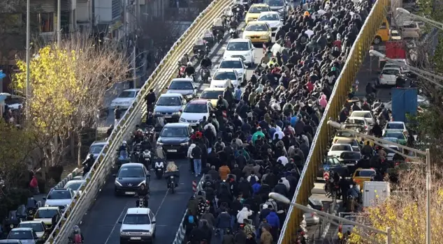Protests have started in Iran! They stormed the district governor's office.