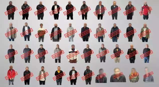 Forty criminals wanted on a red notice and at the national level have been brought to Turkey.