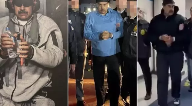 The appearance of Maduro, captured by the U.S., in three different outfits drew attention.