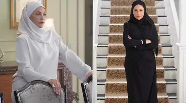 Hülya Avşar has entered into a headscarf for her new role: Very comfortable.