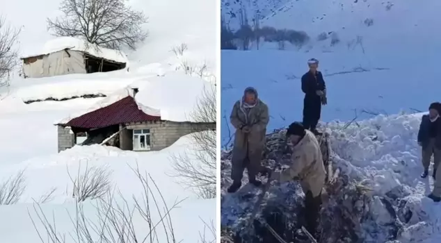 تلك المدينة تحت الثلج! تضررت 8 منازل.