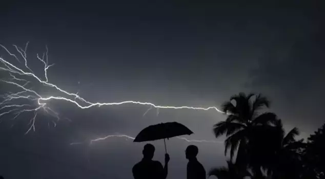 Nine people were killed by lightning in Rwanda.