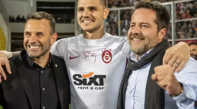 The note he fell into is receiving praise! Support post from Icardi to Erden Timur.