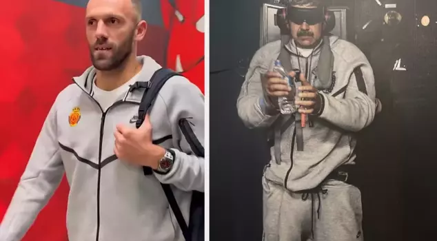 Maduro's record-breaking tracksuit was also worn by players of the world-famous football team.