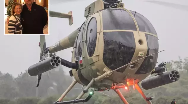 Helicopter disaster in the USA: Died hours before his wedding.