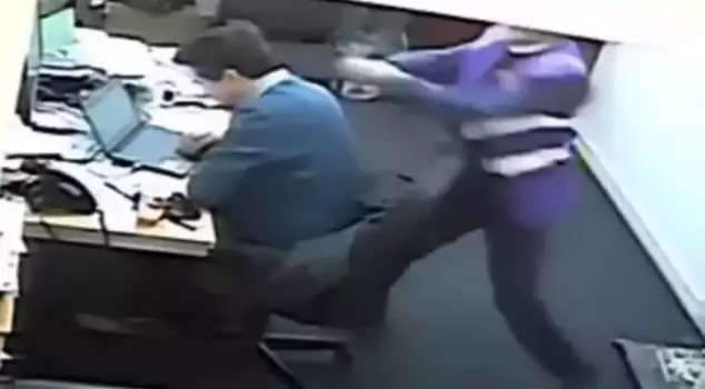 The manager attacked his assistant, who was having an affair with his mistress, with a wrench.