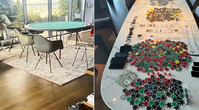 The owner of Baby Hotel, Muzaffer Yıldırım, has turned his house into a casino! Here are the seized items.