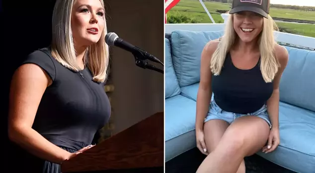 The youngest press secretary in the history of the White House! She stands out with her beauty.