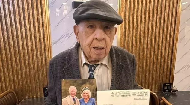 A special message from King Charles to Dervish Tahir, who has been living in England for 70 years.