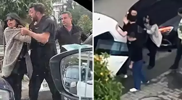 Жена, находящаяся на стадии развода, была избита в tráfico.