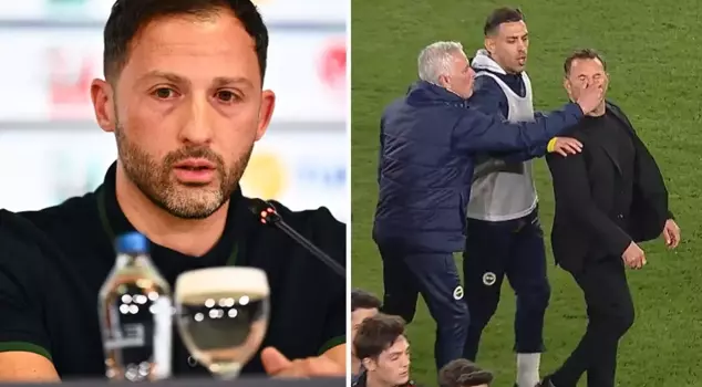 Tedesco made a splash at the press conference with his question to Okan Buruk.