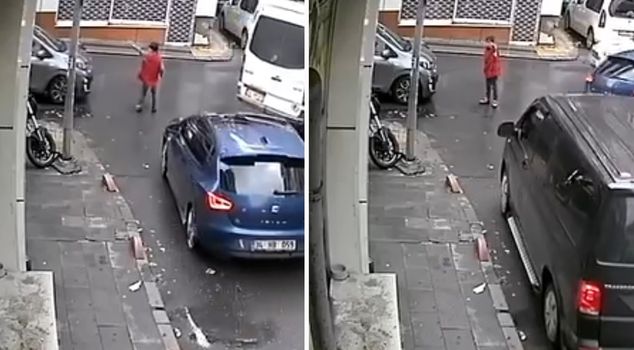 The child who stopped all the traffic spoke and explained why he did it.