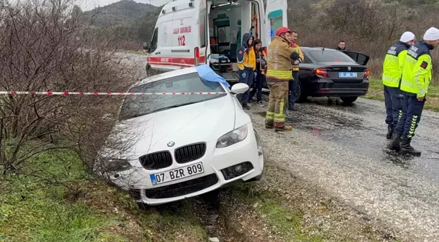 In his car, the body was found shot in the chest with a gun.