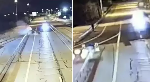 دخلت السيارة من الاتجاه المعاكس وأحدثت رعبًا.