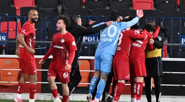 Miraculous victory for Gaziantep FK with 10 players remaining in the 13th minute.