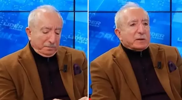 Экс-депутат Партии справедливости и развития не смог сдержать слезы в прямом эфире.