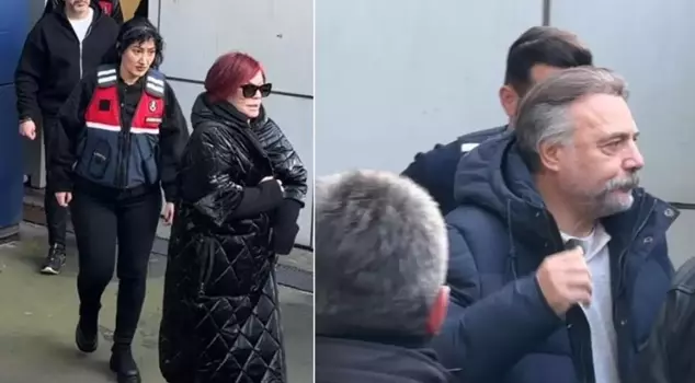 First images of Oktay Kaynarca and Emel Müftüoğlu in custody.