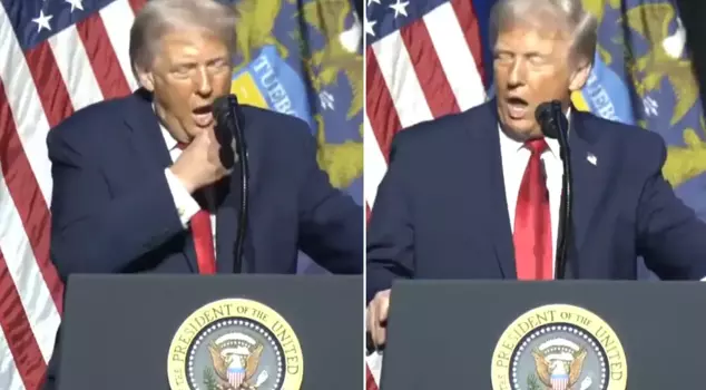 Trump impersonated Biden, the footage sparked a major controversy.