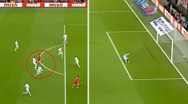 Orkun Kökçü's goal against Hungary was chosen as the goal of the year for our national team.
