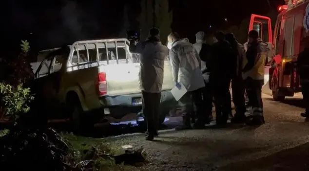 تم العثور على جثة محترقة داخل سيارة في أنطاليا.