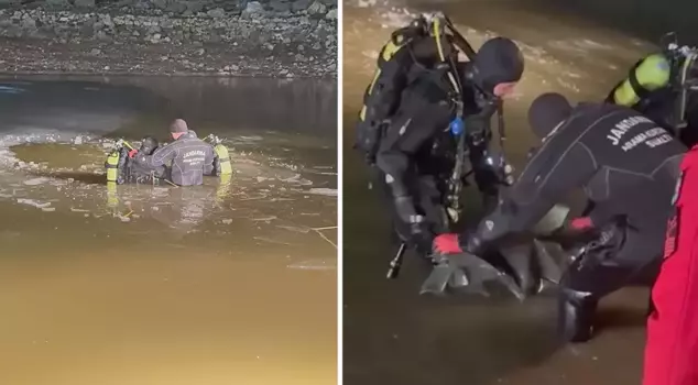 В Мардине были найдены мертвые тела двух пропавших детей в озере, поверхность которого покрыта льдом.