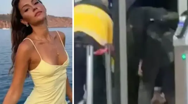 Nazlıcan Taşkın, who was detained in a drug investigation, fainted upon hearing the prosecutor's request.