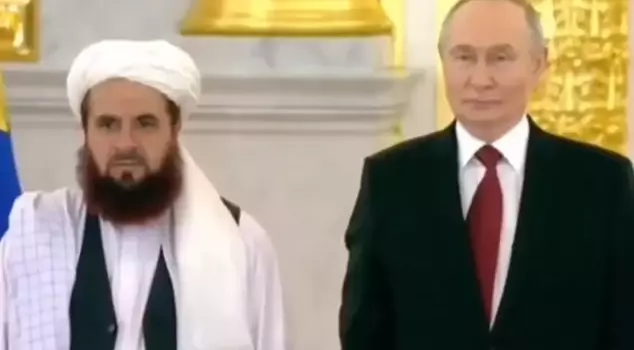 Россия, Исламского Эмирата Афганистана признала первой страной и приняла доверительное письмо посла.