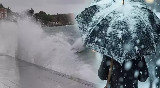 تنبؤ جديد لمدينة إسطنبول التي تتعرض لتساقط الثلوج! هذه المرة تأتي بشكل سيء للغاية.