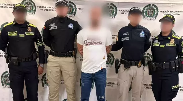 International drug network dismantled: Turkish citizen arrested in Colombia.