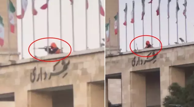 تسببت صورة تم التقاطها خلال الاحتجاجات التي قُتل فيها الآلاف في إثارة الفوضى.