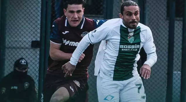 Bursaspor was shaken by two bad news: they lost the match and their star player's arm was broken.