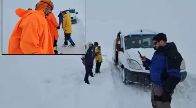 They were stranded in the mountains! Teams rushed to their rescue.