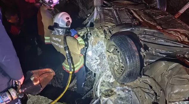 Terrible accident in Hatay: 2 dead, 3 injured