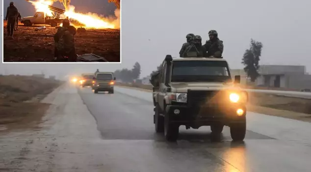 The Syrian army has gained control in Tabqa, under the occupation of YPG/SDF.