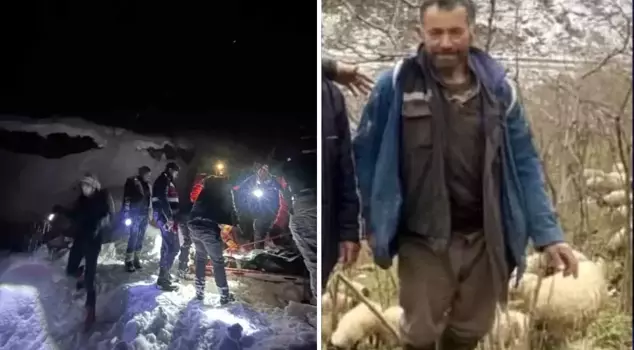 توفي الراعي الذي كان تحت الثلج.