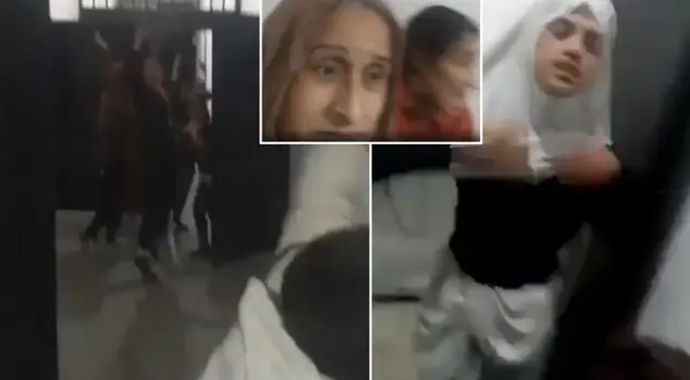 الصور من الرقة! تم الإفراج عن النساء والأطفال المحتجزين في السجون.