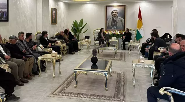 The DEM Party sent a delegation to northern Iraq and Syria.