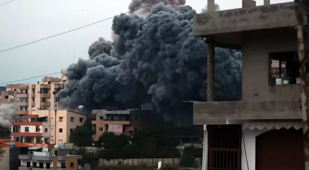 The Israeli army targeted 5 towns where it threatened to attack in Lebanon.