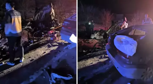 توفي 3 أشخاص وأصيب 2 آخرون في حادث تصادم بين سيارة خاصة ومركبة تجارية خفيفة في ماردين.