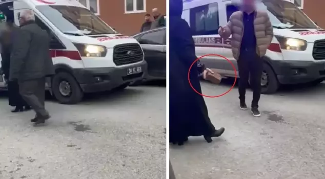 During the intervention, tension arose: The patient was taken by taxi instead of an ambulance.