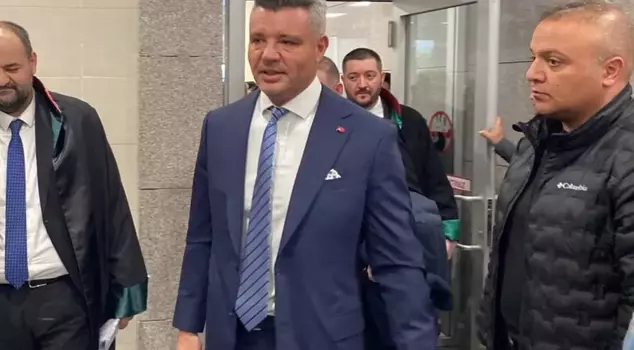 Sadettin Saran appeared before the judge.
