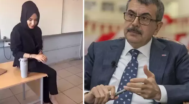 Another one has joined the phenomenon of teacher influencers; viewers are tagging Minister Tekin.