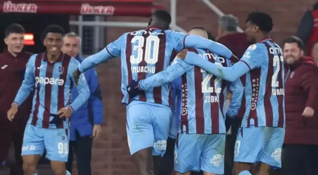 Trabzonspor did not fall out of the title race.