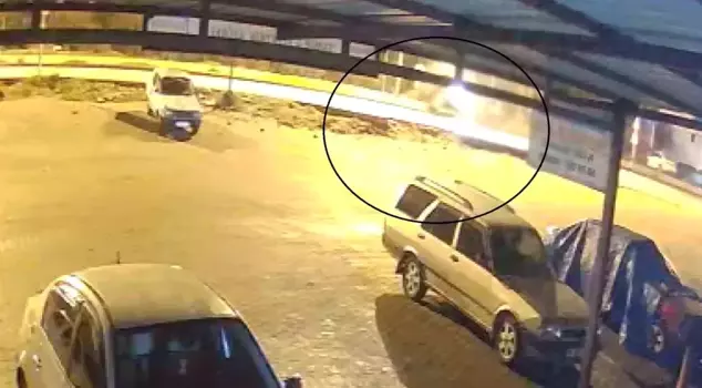 The accident in which baby Ece lost her life was captured on security camera.