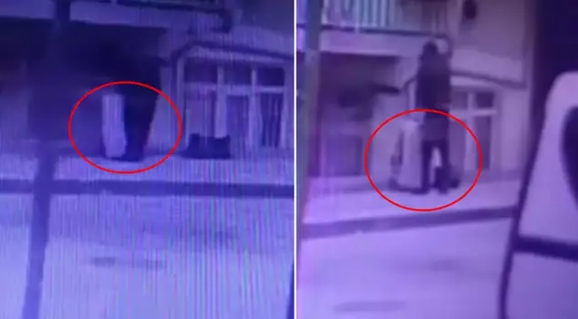 Moments when Khokimova's body was taken out of the balcony in a suitcase have emerged.